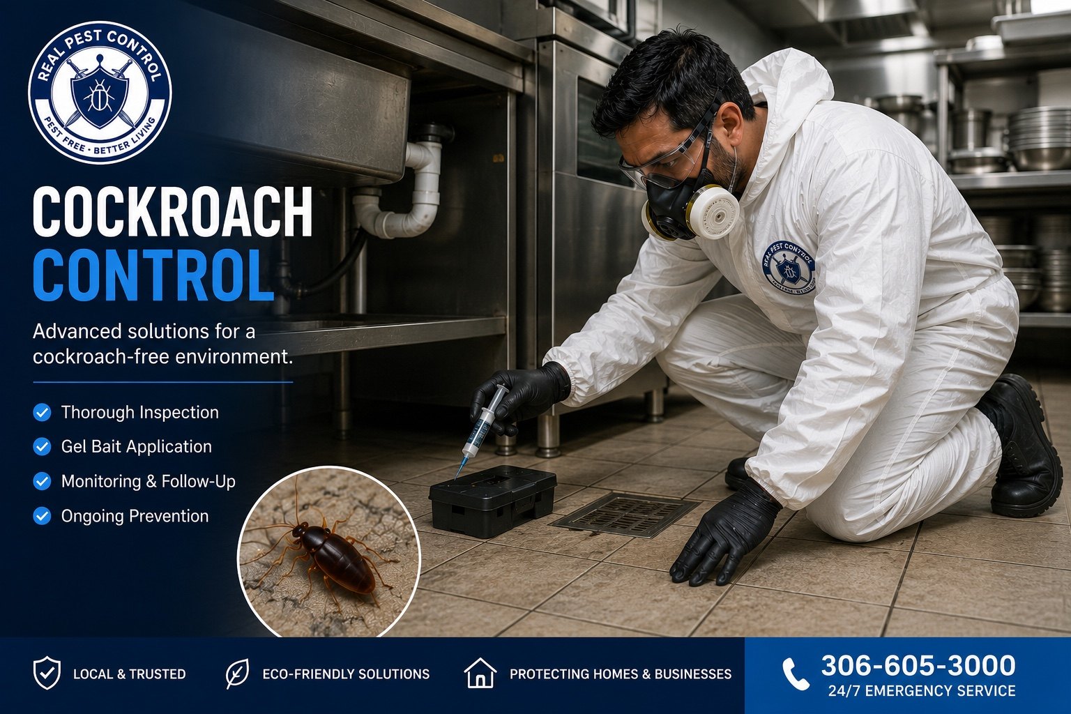 Cockroach Control in Regina service image